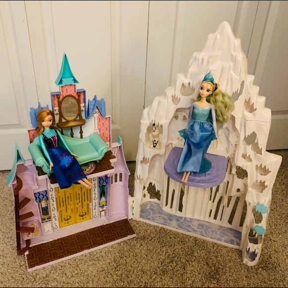 frozen 2 in 1 castle